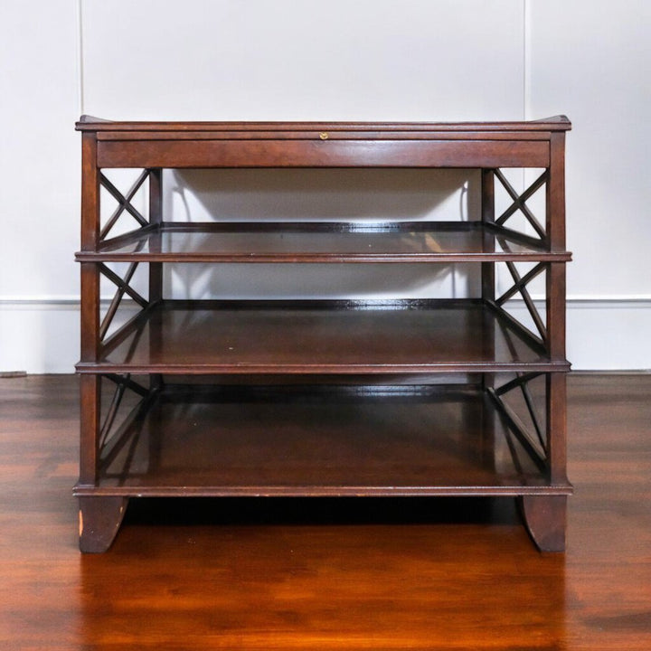 Orig Price $2400 - Rose Tarlow Mahogany Pemberley Side Table