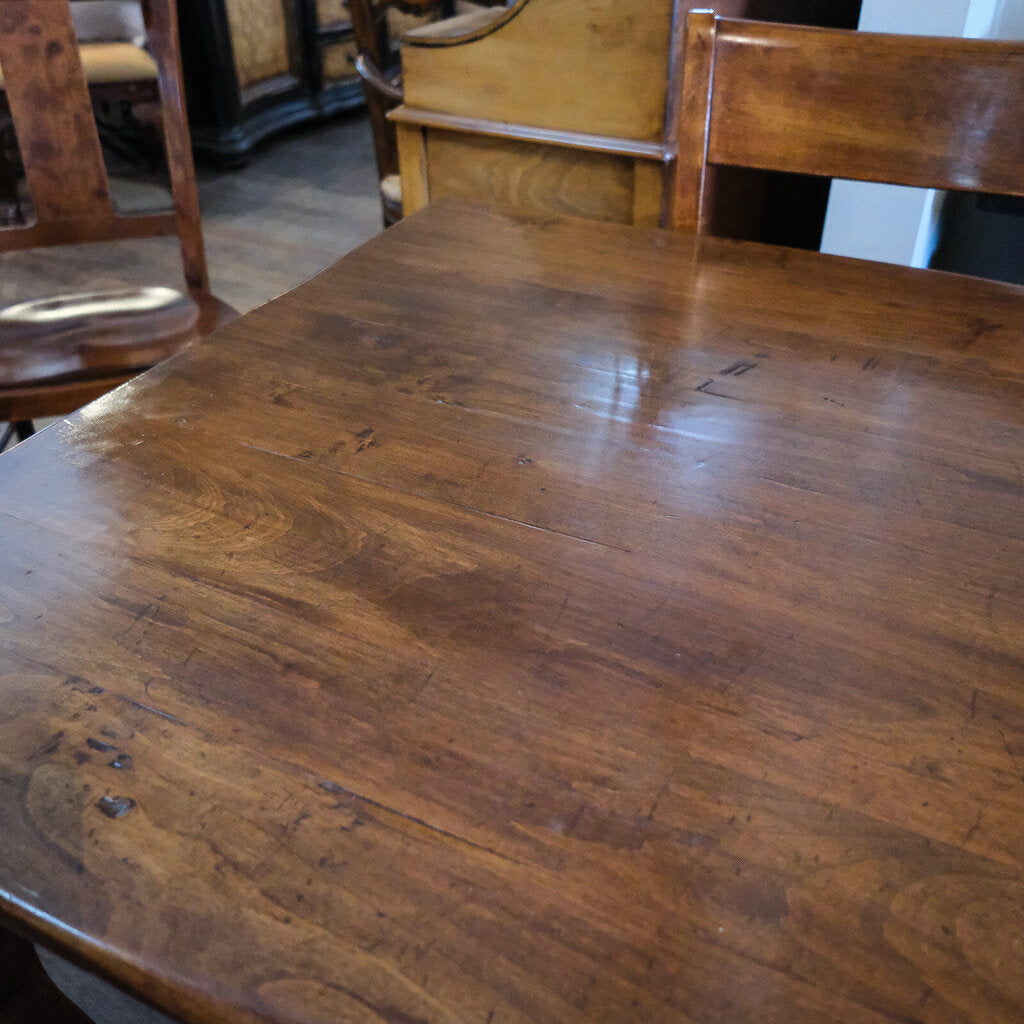 Wooden Dining Table with 4 Chairs