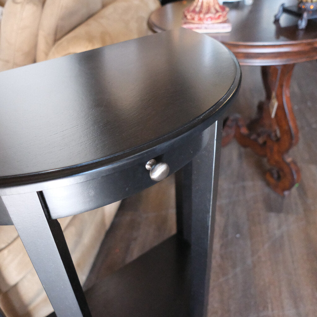 Orig Price $150 - Half Round Hall Table