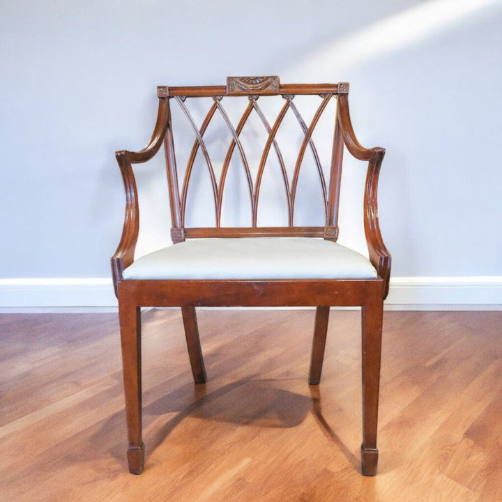 18th Century Style Mahogany Federal Arm Chair