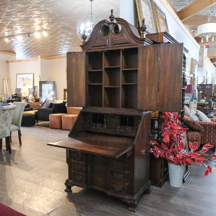 Vintage Chippendale Secretary Desk