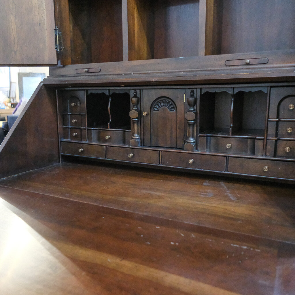 Vintage Chippendale Secretary Desk