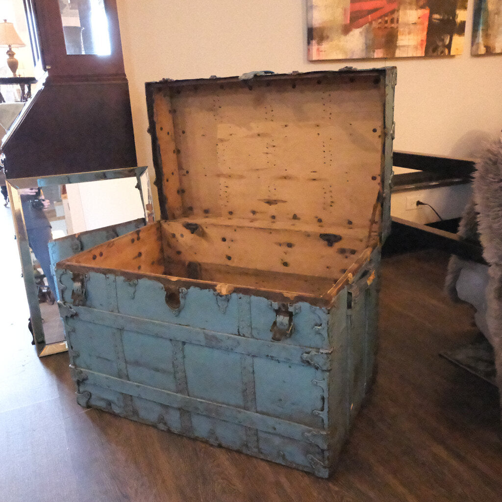 Antique Steamer Trunk