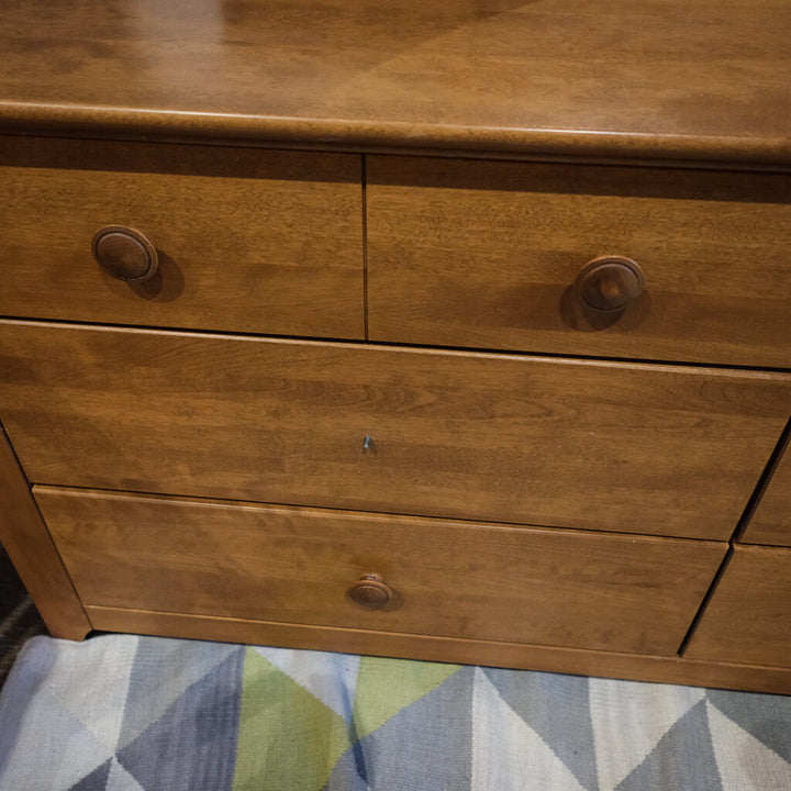 Orig Price $2000 - 6 Drawer Dresser with Mirror