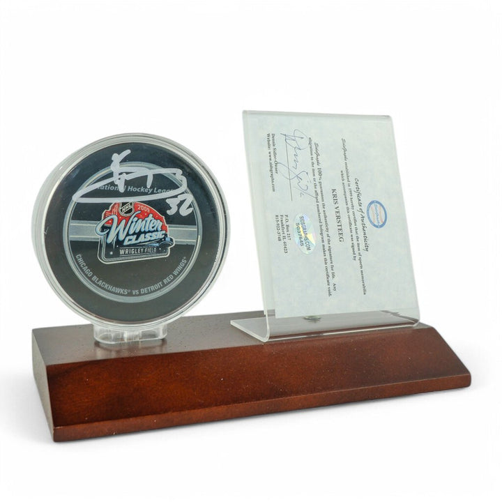 Autographed 2009 Winter Classic Puck