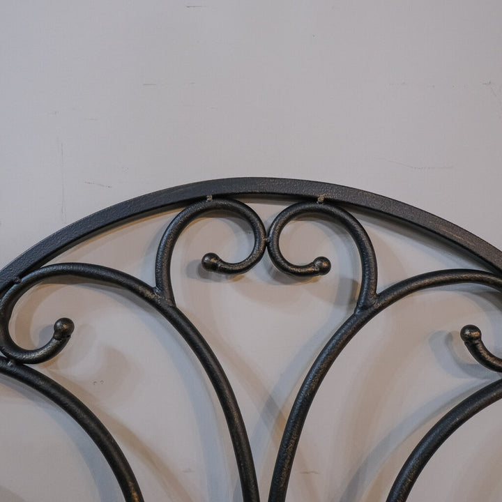 Iron and Wood Bed Frame