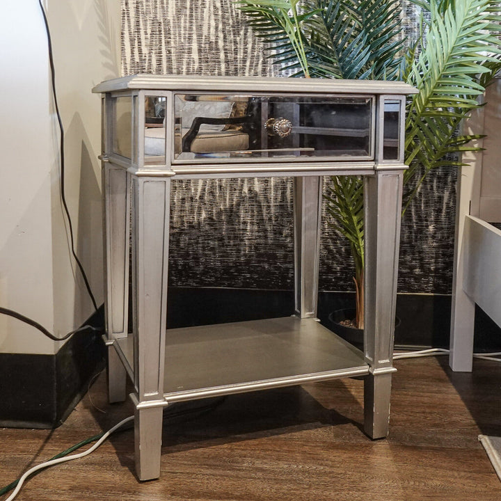 Mirrored Nightstand