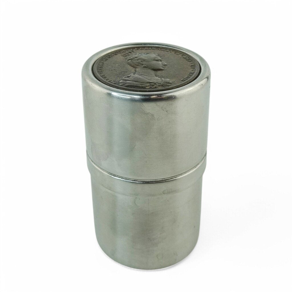 Vintage Coin Bank / Trinket Box