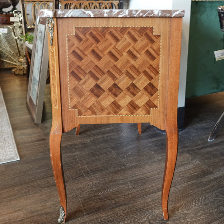French Marquetry Gustavian Commode