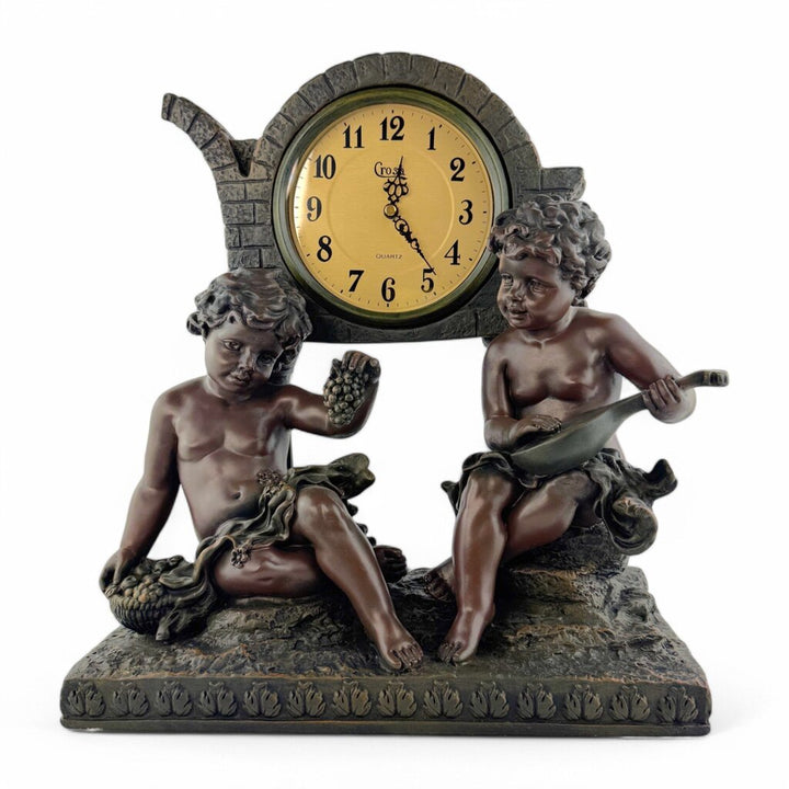 Musical Cherub Clock