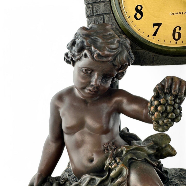 Musical Cherub Clock