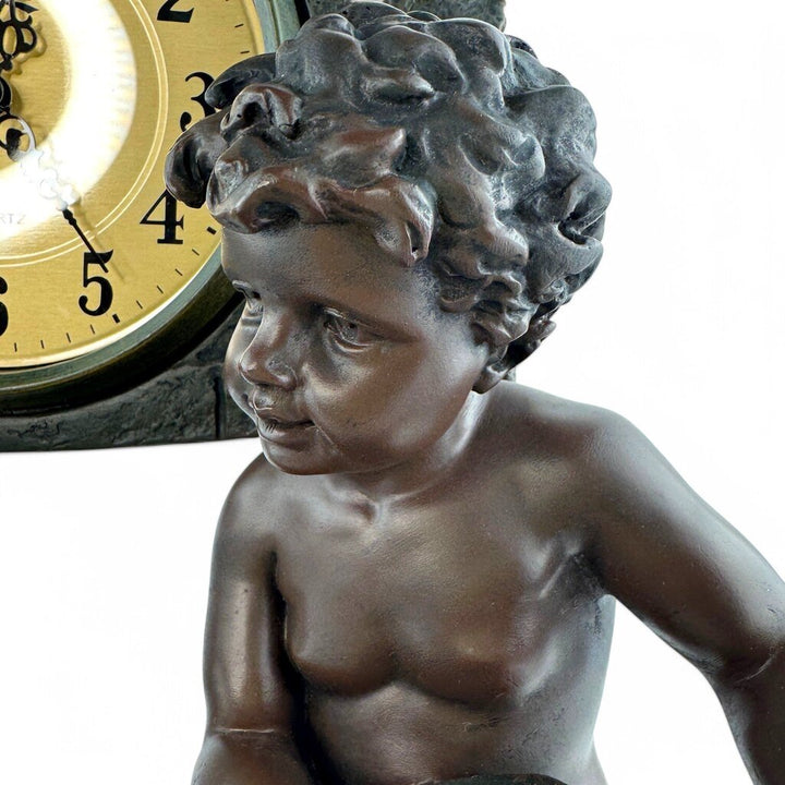 Musical Cherub Clock