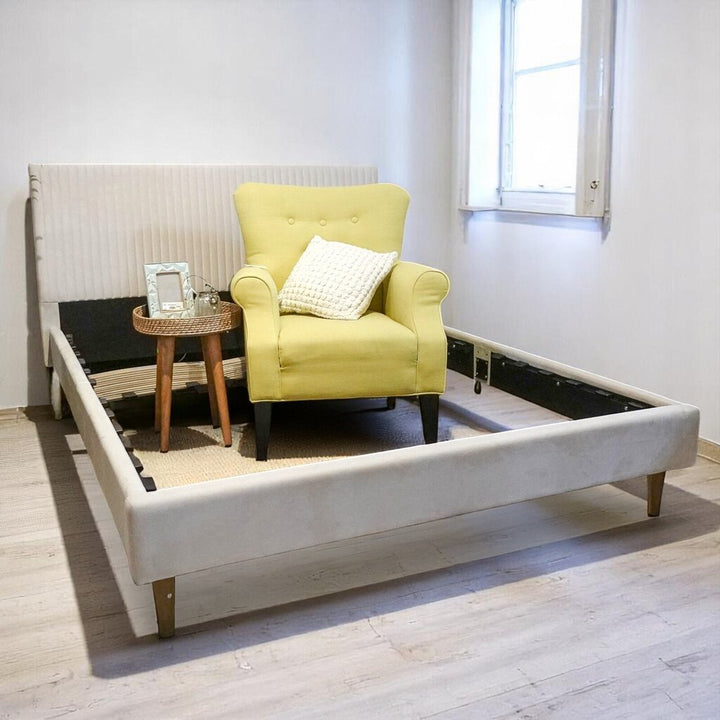 Orig Price $812 - Daphne Upholstered Platform Bed