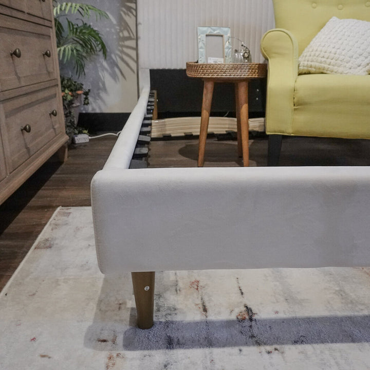 Orig Price $812 - Daphne Upholstered Platform Bed