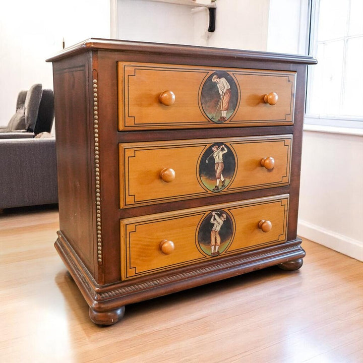 3 Drawer Golf Theme Chest