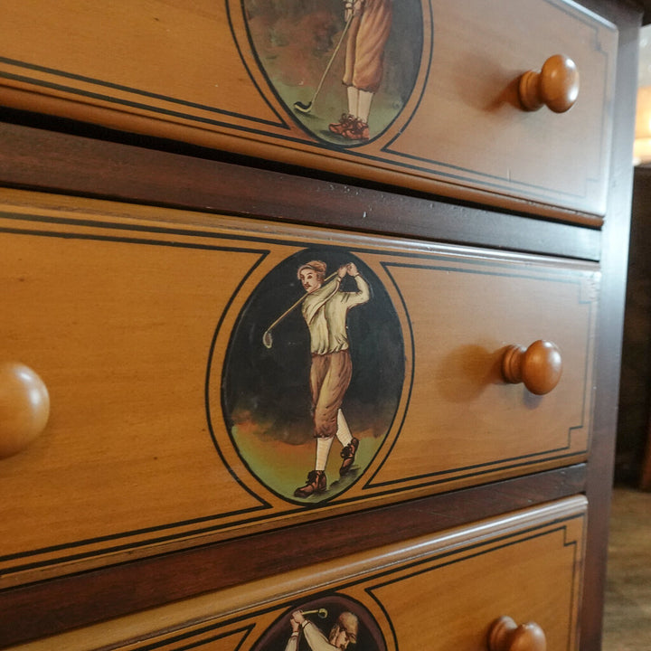 3 Drawer Golf Theme Chest