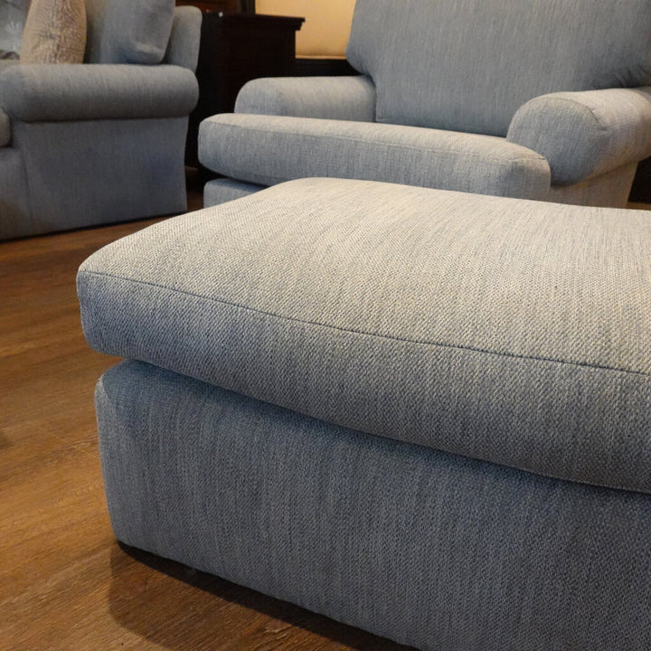 Orig. Price $814 - Custom Upholstered Ottoman