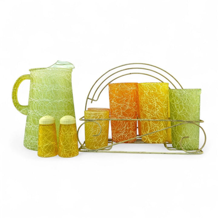 MCM Spaghetti String 12 Piece Glassware Set