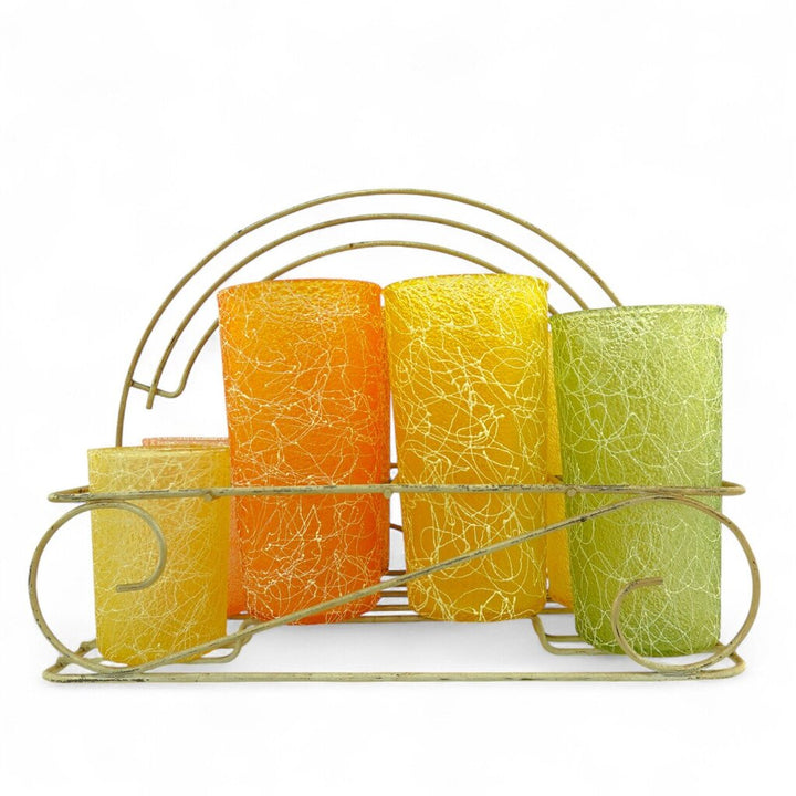 MCM Spaghetti String 12 Piece Glassware Set