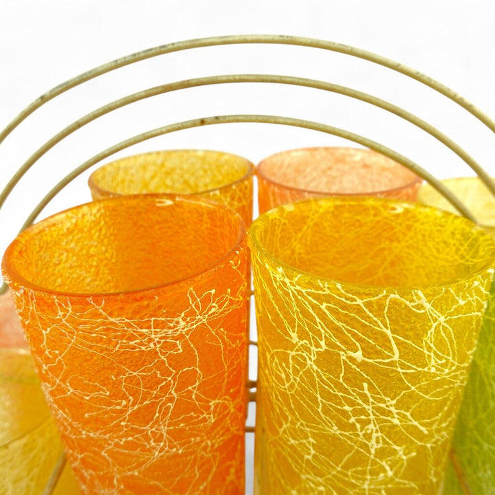 MCM Spaghetti String 12 Piece Glassware Set