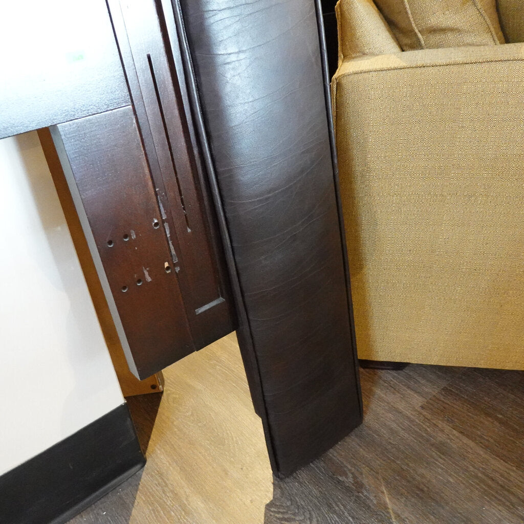 Orig Price $1400 - Leather and Upholstry Oversized King Headboard