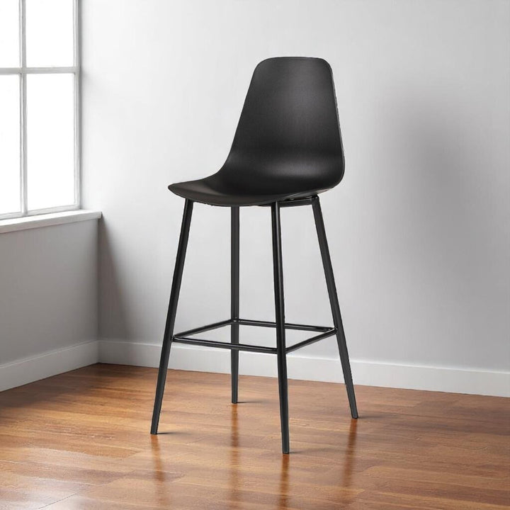 (BRAND NEW) Svelti Bar Stool - Pure Black