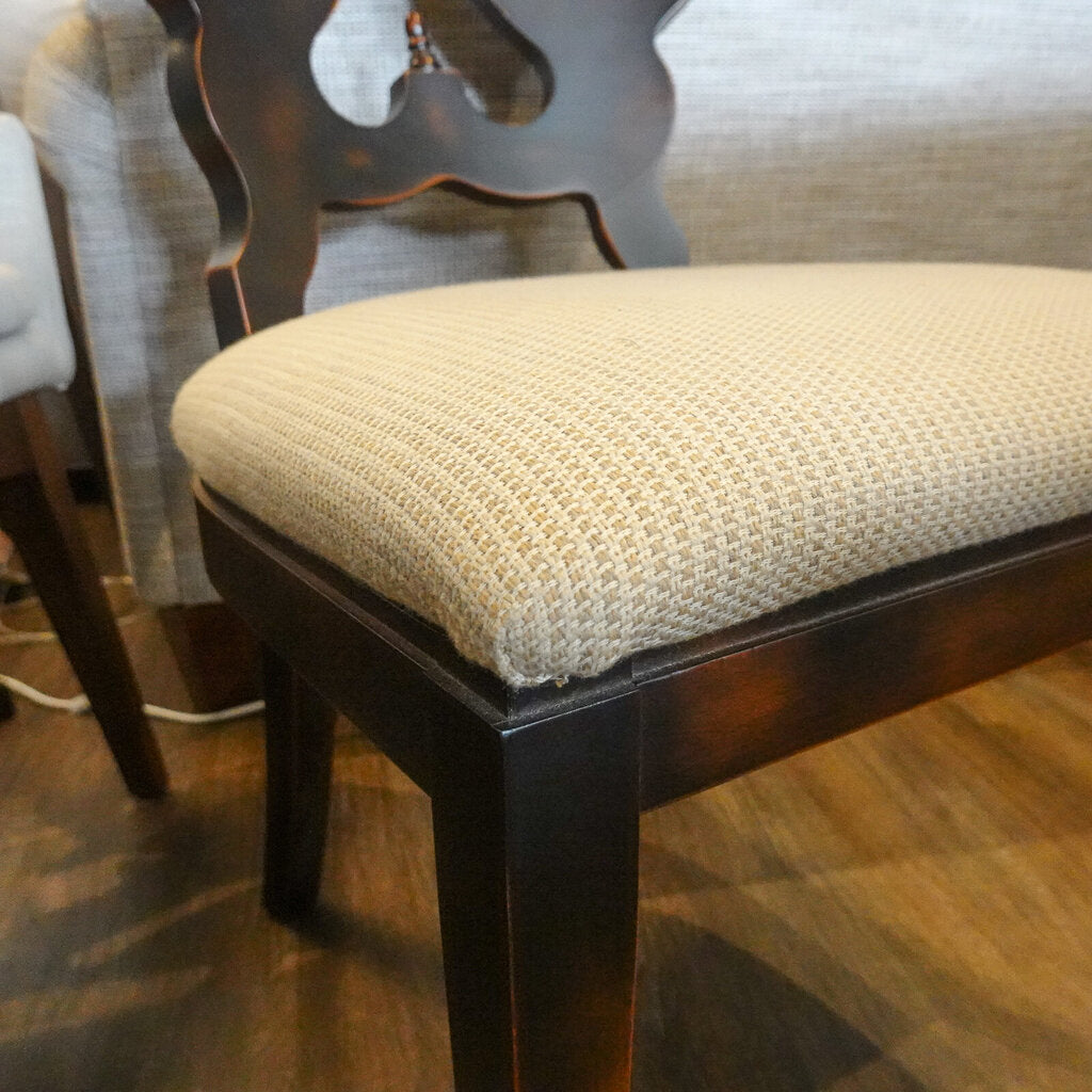 Orig. Price $575 - Scroll Back Dining Side Chair