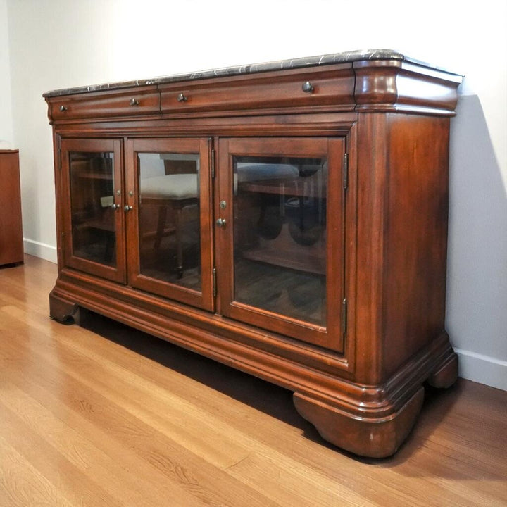 Marble Top Wine Cabinet