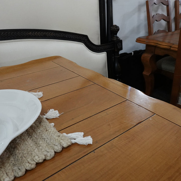 Orig Price $3393 - French Country Dining Table with 2 Leaves