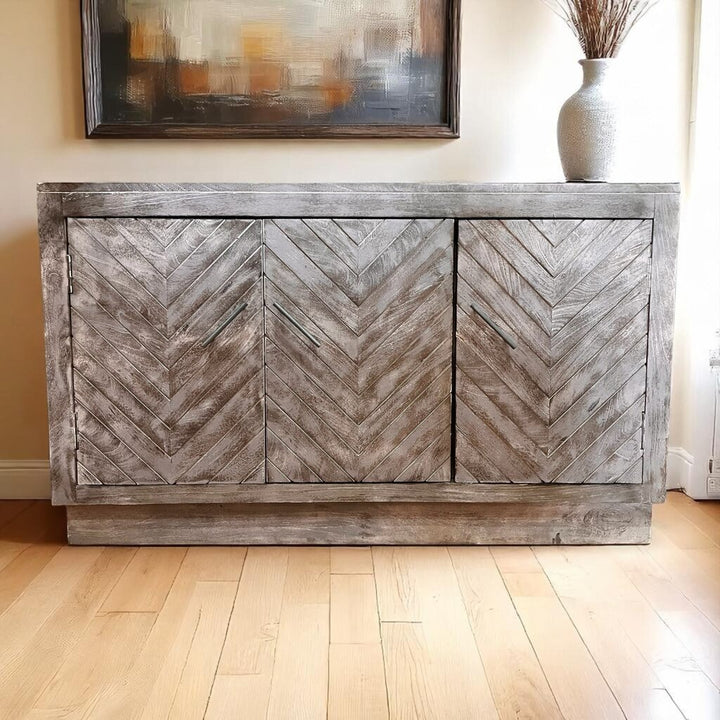 Herring Bone Console