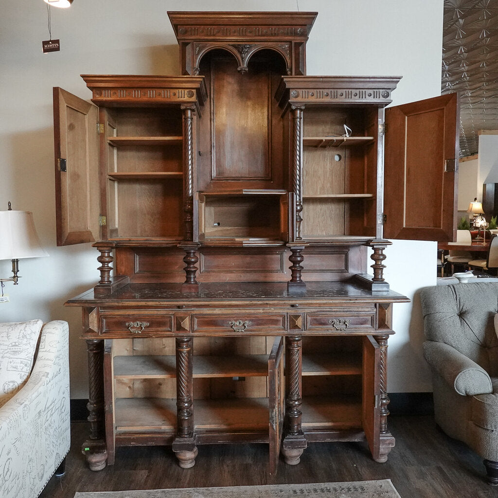 Antique 19th-Century Hunter's Cabinet