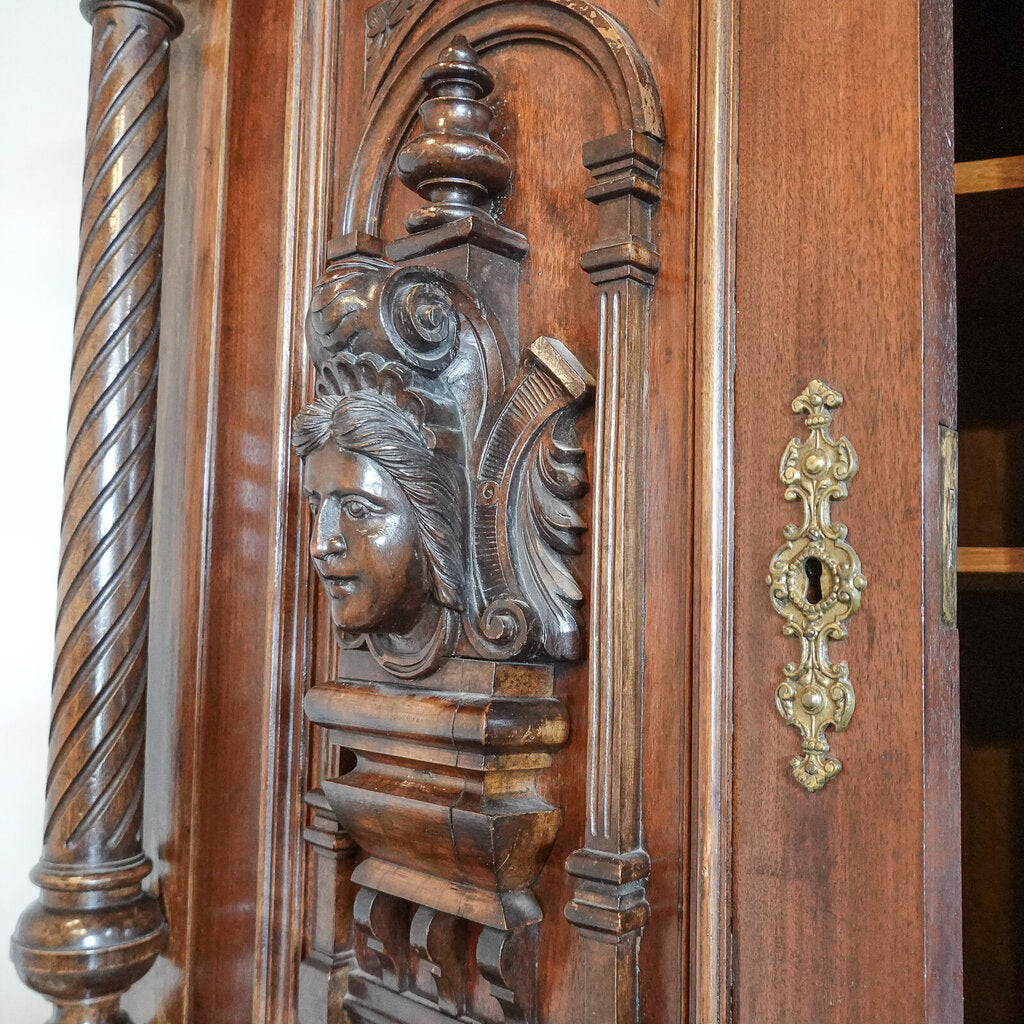Antique 19th-Century Hunter's Cabinet