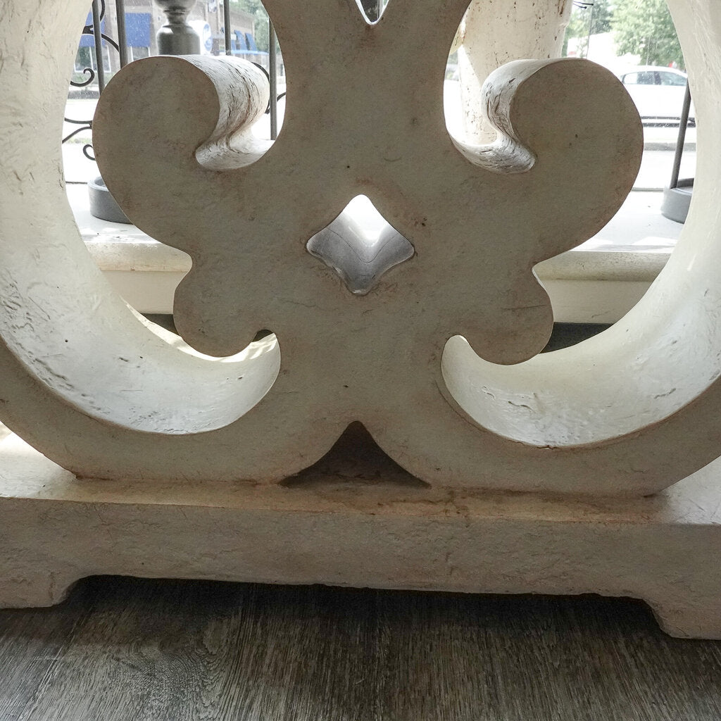 Orig Price $1000 - Rhapsody Scroll Console Table