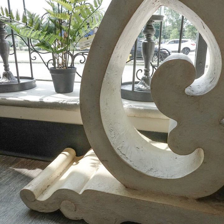 Orig Price $1000 - Rhapsody Scroll Console Table