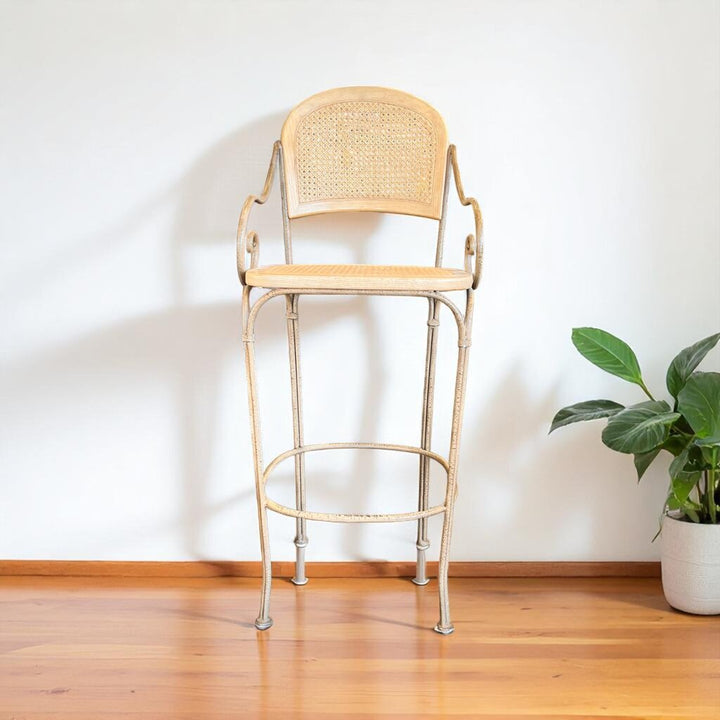 Cane Bar Stool