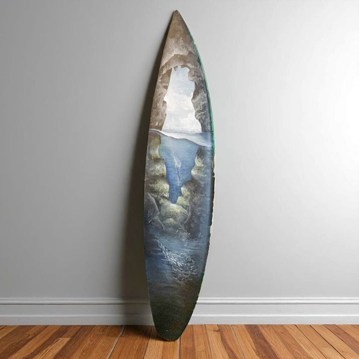 Painted Surf Board