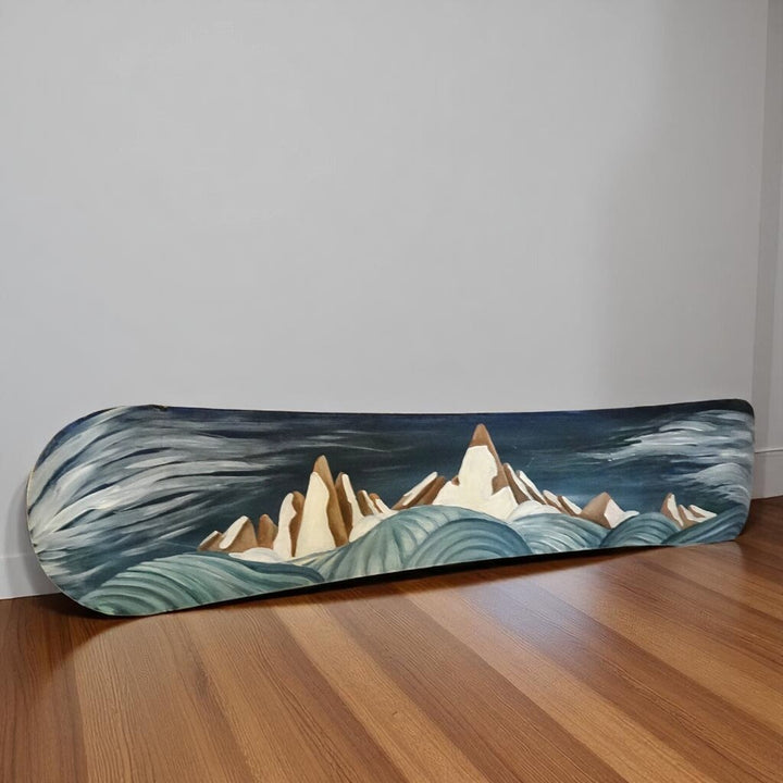 Painted Snowboard