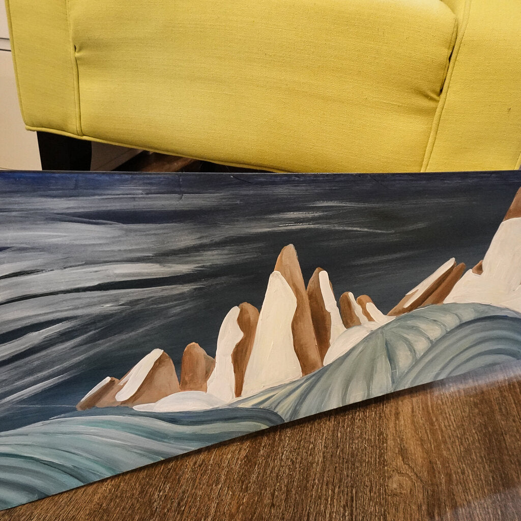 Painted Snowboard