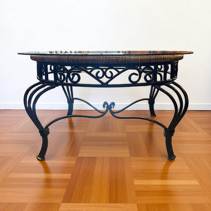 Wrought Iron Cocktail Table
