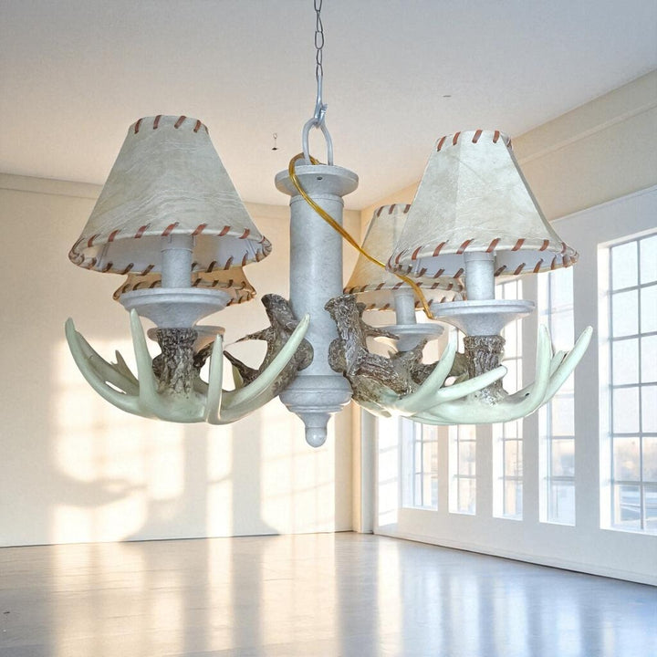 Antler 4 Light Chandelier