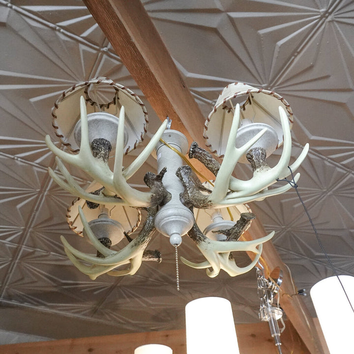 Antler 4 Light Chandelier