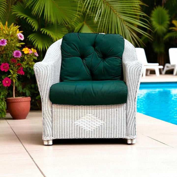 Orig price $1598 - Wicker Chair w/ Cushions