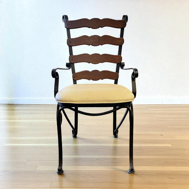 Wood & Iron Dining Chair