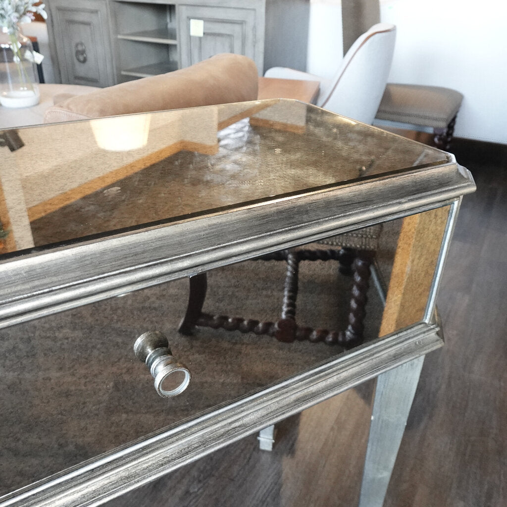 Orig. Price $1575 - Vivka Mirrored Sofa Table