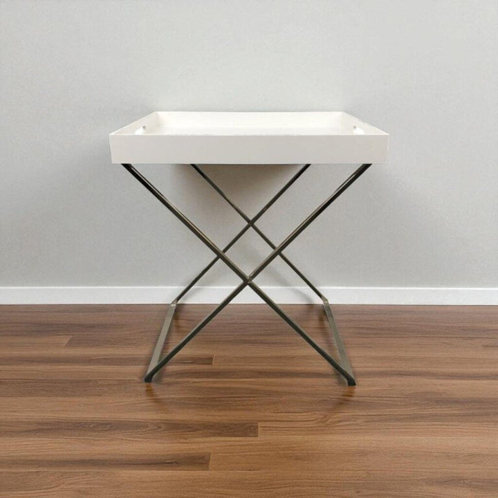 Orig Price $220 - Butler Tray Stand with Tray Top