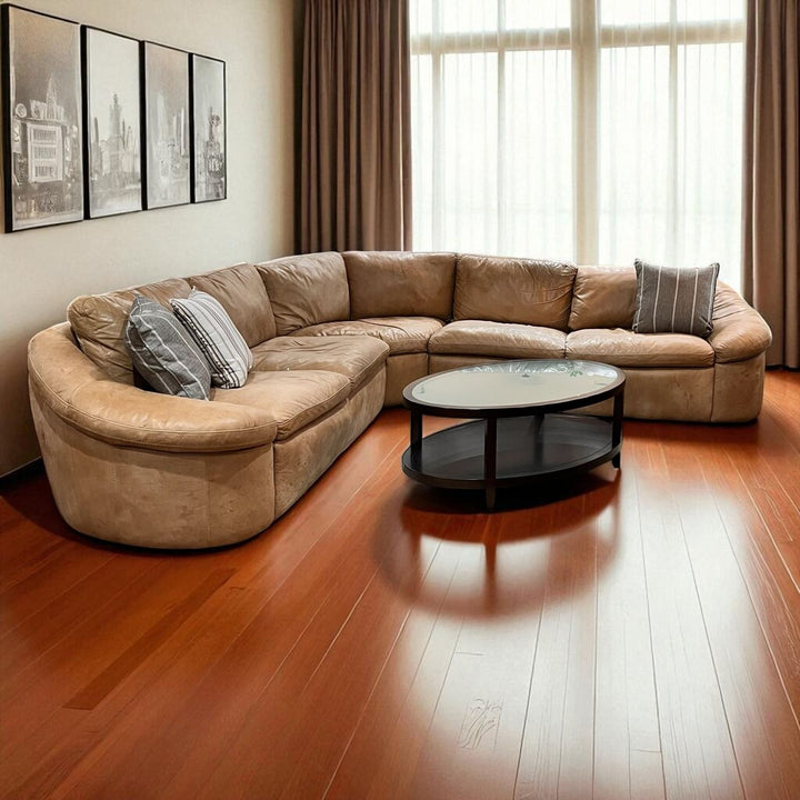 Leather Sectional