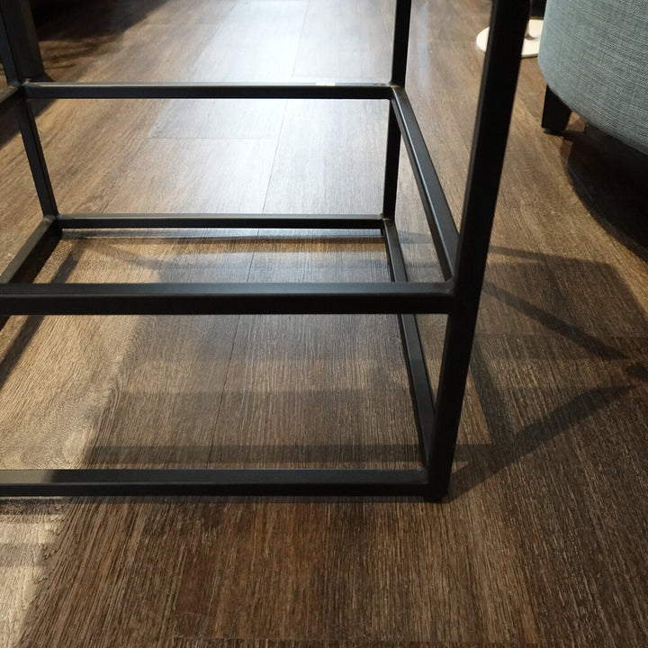 Grogan Cow Hide Stool