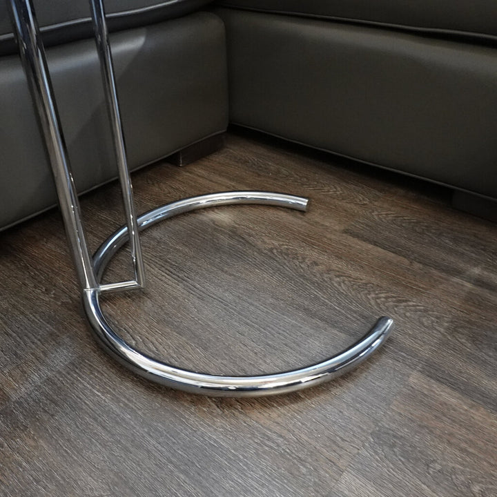 Adjustable Glass Cantilever Table