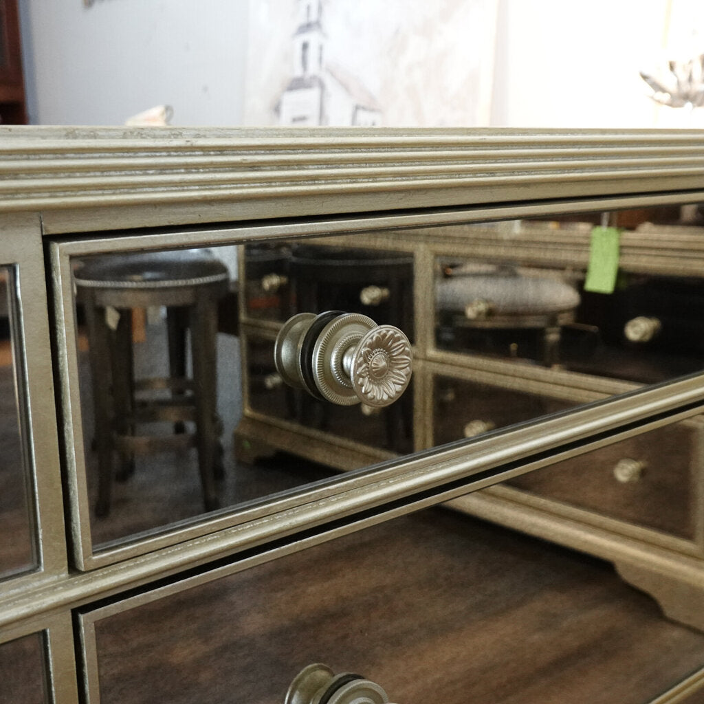 Orig Price $1500 - 3 Drawer Mirrored Dresser