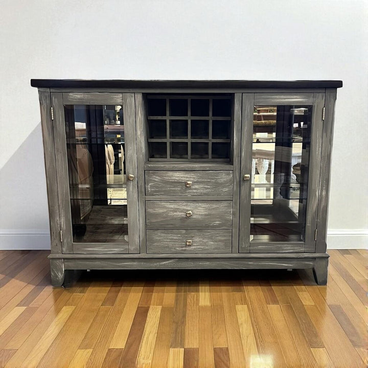 Orig Price $1500 - Breakfront w/ Stone Top